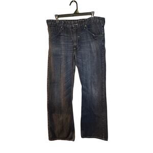 Silvertab Ltd Mens bootcut darkwash Jeans